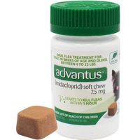 Bayer Advantus Oral Flea Soft Chews for Small Dogs (7 Count)