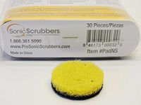 Sonic Scrubbers REPLACEMENT Pads, 30 Pieces, PadNS, Non-Scratch