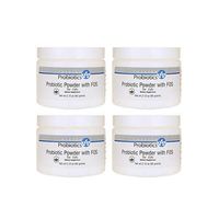 Swanson Probiotic Powder with Fos for Kids 3 Billion Cfu 2.1 Ounce (60 g) Pwdr (4 Pack)