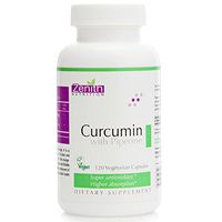 Zenith Nutrition Curcumin with Piperine for Higher Absorption |Super antioxidant |Vegetarian Dietary Supplements, 120 Capsules