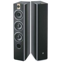 Focal Chorus 726 3-Way Bass Reflex Floor Standing Speakers, Black Piano Lacquer, Pair