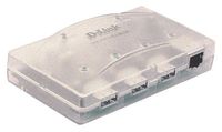 D-Link USB Hub and 10/100 Ethernet Port