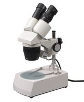 OMAX 20X-40X-80X Binocular Student Binocular Stereo Microscope with Reflected (Top) and Transmitted (Bottom) Lights