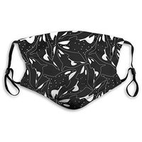 Whale Orca Killer Protective Mask with Gasket Disposable Water Repellent Multilayer Filter Adult Sunscreen Large Mask M