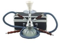 Double Hose Pumpkin Hookah Shisha nargila With a Case