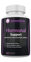 Menopause Relief Supplement Hormonal Support Supplements with Black Cohosh and Red Clover - Support Hormonal Balance, All-Natural Ingredients - 60 Capsules, Non-GMO, Made in USA by Neonutrix