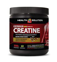 pre Workout for Men and Women - German CREATINE CREAPURE - Dietary Supplement - Creatine for Lean Muscle - 1 Can 300 Grams (60 Servings)