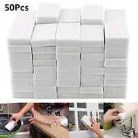 Tinffy 100/50 x Magic Sponge Eraser Cleaning Melamine Multi-Functional Foam Cleaner (50pcs)