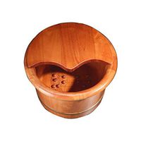 Foot Tub,Foot Basin Wooden Bucket,Foot Soaking Barrel,Foot Soak Barrel,Foot Spa Wooden Tub,Solid Wood Foot Basin, for Soaking Feet