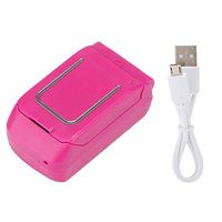 Oumij Student Flip Phone Keypad Phone - Mini Multi-Functional Mobile Phone - 0.66 Inch OLED Screen - 300mA Battery Capacity - RAM+ROM: 32MB+64MB - Suitable for Children,Kids(Red)