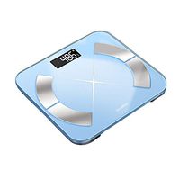 XF Scales Body Fat Scale - Digital Bathroom high Precision Body Fat Scale iOS and Android Smartphone apps Bathroom Accessorie (Color : A1)