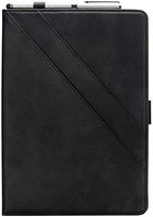 Jennyfly 2019 Galaxy Tab A 8.0 Case,Business Case Hand Free Stand Luxury PU Leather Fully Protective Cover with Card Slots and Pen Holder for 2019 Galaxy Tab A 8.0(SM-T290/T295) - Black