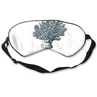 NCNET 100% Silk Sleep Mask for Women Men,Night Blindfold,Light Blocking,Eye Shade,Sleeping Aid,Adjustable Strap for Travel Nap Shift Work,Capnella