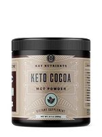 Keto Cocoa, Keto Hot Chocolate: MCT Oil Powder for Low Carb & Ketogenic Diets, Derived from Coconuts, Keto Chocolate Drink (20 Servings)
