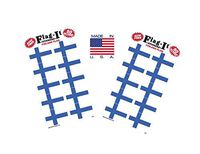 Made in The USA! 2 Packs of Flag-It Finland Flag Stickers, 100 Finn Sticker Decals