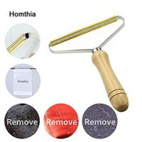 Homthia Portable Lint Remover - Clothes Fuzz Shaver - Reusable Double Sided Lint Remover Travel Brush for Removing Lint Dust in Clothes and Furniture