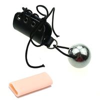 QKVNA Portable Male Dumbbell Pressure Ball Pennis Weight Ring Training Enlargement System