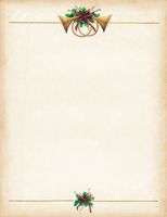Masterpiece Antique Horns Letterhead - 8.5 x 11 - 100 Sheets