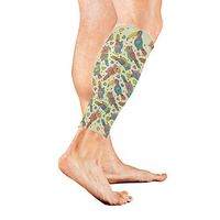 Anyangquji Tropical Birds - Toucans and Parrots Sports Calf Compression Sleeve Strong Calf Support for Runners(1 Pair)