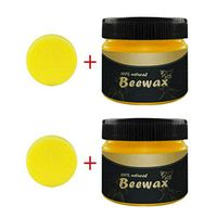 Zjuan Furniture Care Complete Solution Beewax Polish, Wood Natural Shine Restore Conditioner (2PC)
