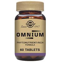 Solgar Omnium Phytonutrient Complex Multiple Vitamin and Mineral Formula Tablets, 60 Count