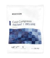 McKesson Deluxe Disposable Soft Cloth 6.8 X 9" Instant Cold Pack 59-79C 24 /Case