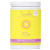 Hydrolyzed Collagen Powder - Sparkle Skin Boost Plus (Mixed Berry) [50-Serves] VERISOL Collagen Peptides Protein Powder Vitamin C, Non-GMO Collagen Supplement Drink, Keto Protein Powder Nutrition