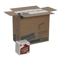 GP Brawny Professional D400 Disposable Cleaning Towel, 1/4-Fold, White