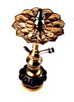 Sunflower Mini Gold Hookah Pipe