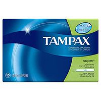 TAMPAX SUPER FLUSH APPL 10
