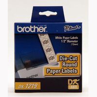 1/2" Round Paper Labels