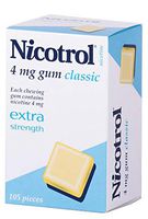 Nicotrol Nicotine Gum 4mg Classic/Original 2 Boxes 210 Pieces