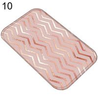 Super1798 Bathroom Leaf Butterfly Anti-slip Entrance Floor Carpet Rug Door Mat -10#