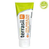 Itch and Rash Cream –All Natural for Grovers Disease Erythrasma Intertrigo Pruritus ANI Miliaria Poison Ivy Oak Sumac Bug Bites Fast Acting 100% Guaranteed by Terrasil