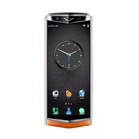 Semoic Mobile Phones M17 Smartphone Android 8.1 Metal Leather Body Face ID Dual Sim 4G Cell Phone(Orange)