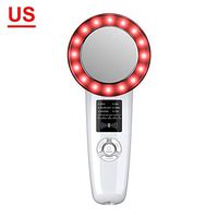 6 in 1 Body Slimming Instrument Massage Multifunctional Weight Loss Massager Slim Machine LED Color Light Firming Brightening for Body Shaping Facial Skin Care