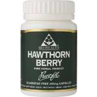 Bio-Health Hawthorn Berry 450mg Powdered Berry 60caps