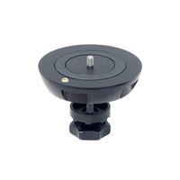 PROAIM 150mm Half Ball (Flat - Bowl) Camera Adapter for Hi-Hat, Tripods, Adapters etc. | Industry-Standard Heavy-Duty Aluminum Adapter Accepts 75/100/150mm Flat Base Fluid Heads (BA-150)