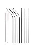 100 pcs Black Silver Foil Striped Paper Straws, Shiny Metallic Foil Stripe Party Drinking Paper Straws Bulk, Birthday Graduation Wedding Holiday New Year Cake Pop Sticks