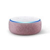 Echo Dot (3rd Gen) Plum Bundle with Senged 2-pack smart bulb starter kit