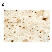 TbpersicwT Home bedroom carpet door mat, 40x60cm Anti-Slip Burrito Leaves Pattern Floor Carpet Mat Soft Bedroom Home Rug-2