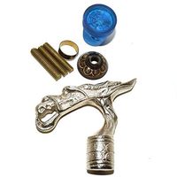 Nautical World Antique Style Vintage Brass Designer Dragon Handle Walking Cane Wooden Stick Gift, Affordable Gift Decorative Walking Cane Fashion Statement for Men/Women/Seniors/Grandparents! Item