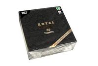 Papstar Cloth-Like Disposable Dinner Napkins, 16”x16” ¼ Fold, 50 Pack, 12 Different Color options, Ornaments