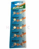 Hillflower 20 Piece AG7 LR57 LR927 G7 395A 926 Card 0% Hg 1.5V Alkaline New Battery