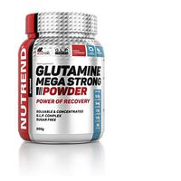 Nutrend Glutamine Mega Strong Powder 500g Punch and Cranberries Flavor Combination of Essential Amino Acid L-leucine 95% Piperine