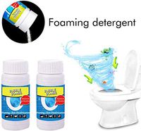 Pipe Dredge Deodorant,Powerful Sink and Drain Cleaner Magic Bubble Bombs Fast Foaming Pipe Cleaner Deodorant Chemical Powder Dredge Agent for Kitchen Toilet Pipeline Quick Cleaning Tool (2PCS)