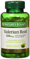 Nature's Bounty Valerian Root 450 mg 100 ea