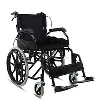 HAMIMI Creative Multi-Function Folding Wheelchair for The Elderly Portable Ultra-Light Wheelchair Mobility Wheelchai (Size : A)