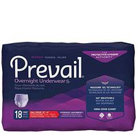 Adult Absorbent Underwear Prevail for Women Overnight Pull On Small Medium Disposable Heavy Absorbency