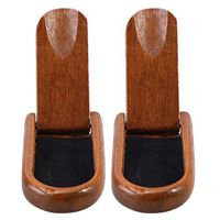 Garneck 2pcs Wooden Tobacco Pipe Stand Foldable Cigarette Tobacco Pipe Display Rack Bracket Storage Organizer